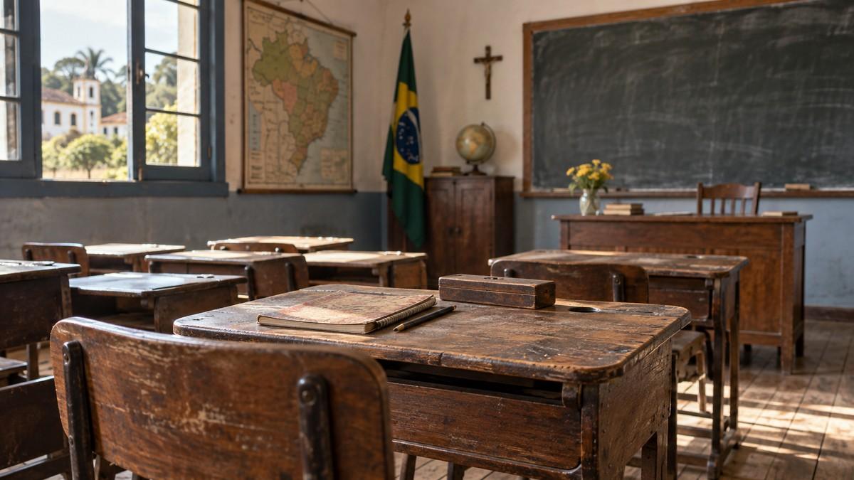 Carteiras escolares feitas para durar décadas