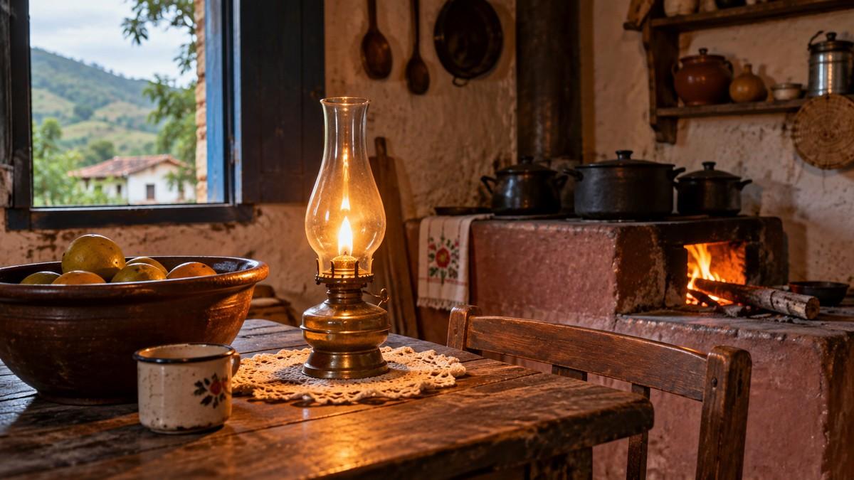 Como a lamparina iluminava as casas sem energia: história, lembranças e curiosidades