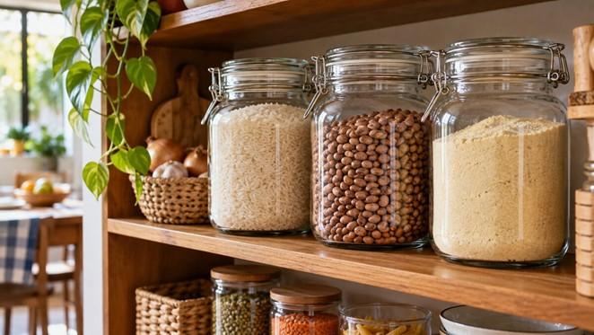 Como armazenar alimentos secos corretamente: passo a passo seguro e prático