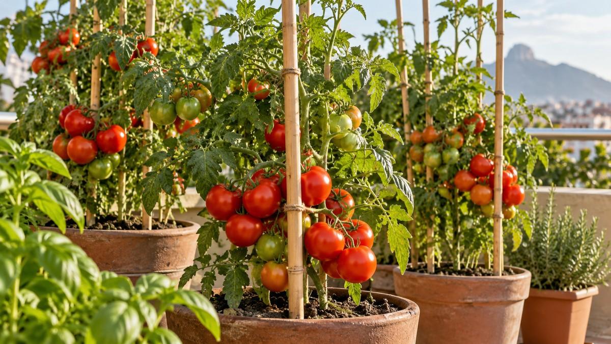 Como cultivar tomate em vasos com apoio de bambu: guia prático e cuidados essenciais 