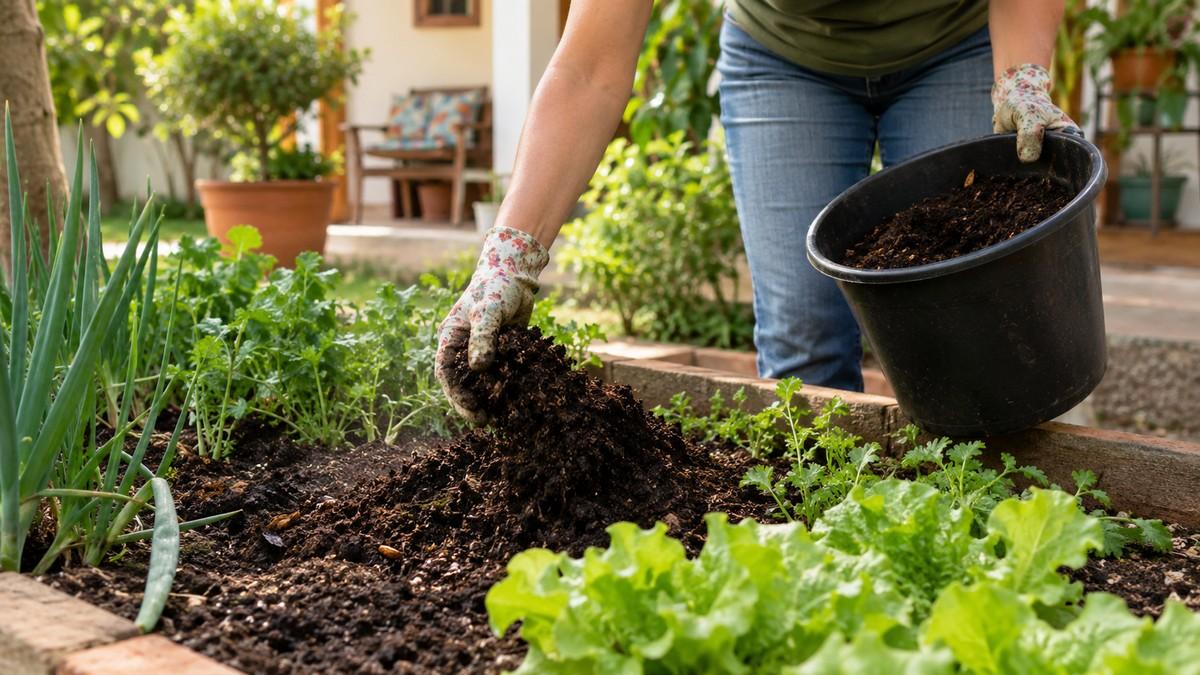 Como melhorar o canteiro com composto orgânico: guia prático e cuidados essenciais 