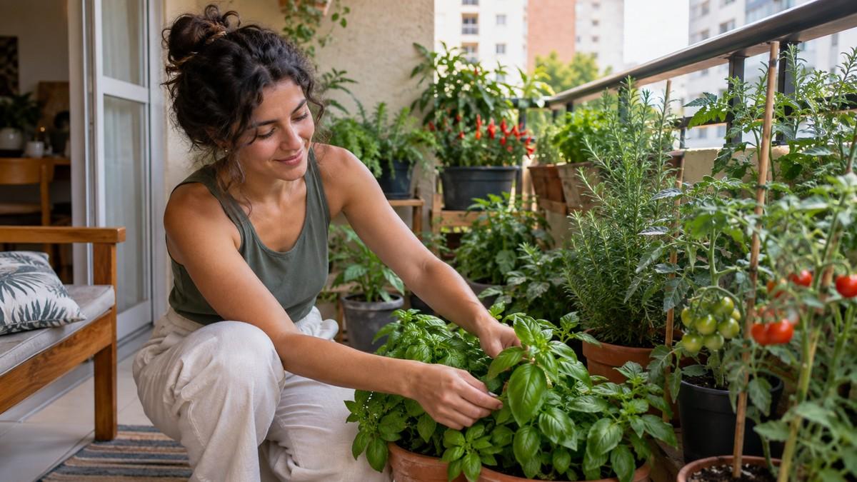 Como montar uma horta de temperos na varanda: guia prático e cuidados essenciais 