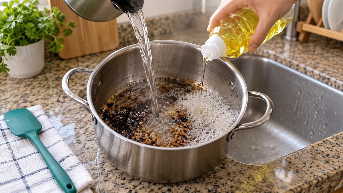 Como recuperar panela com fundo queimado: passo a passo seguro e prático