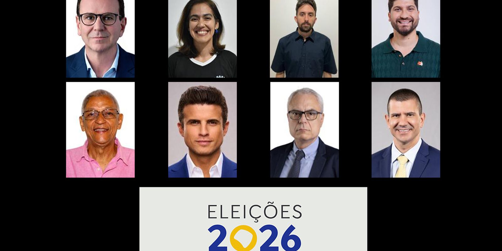 Eleições 2026: conheça os candidatos ao governo do Rio de Janeiro