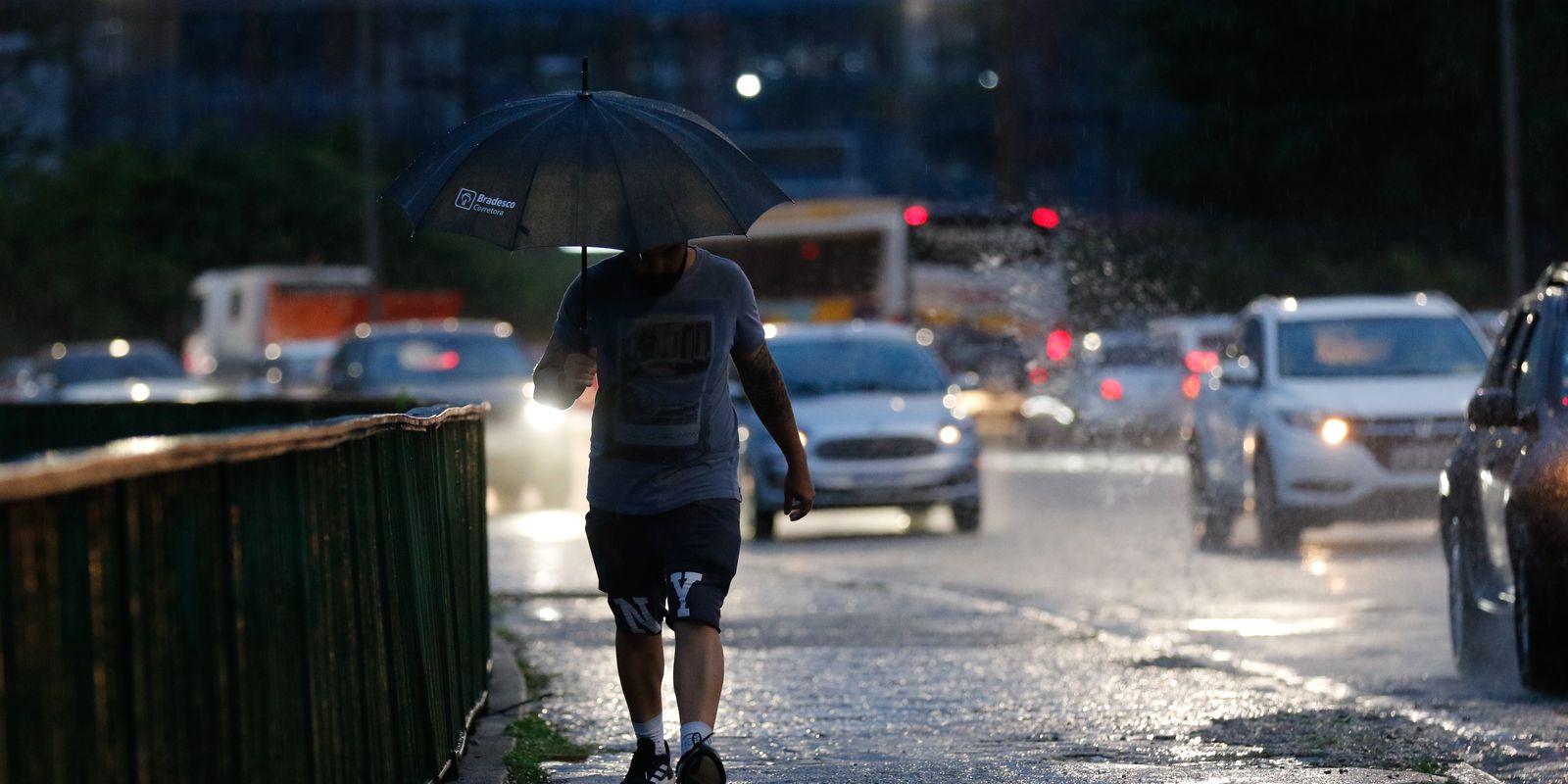 Inmet prevê final de semana com chuvas nas regiões Sul e Sudeste do Brasil