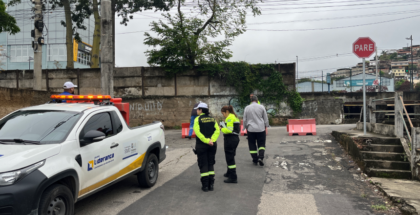 Obras do PAC avançam no Bairro Industrial e alteram trânsito na Avenida Lúcio Bittencourt em Juiz de Fora