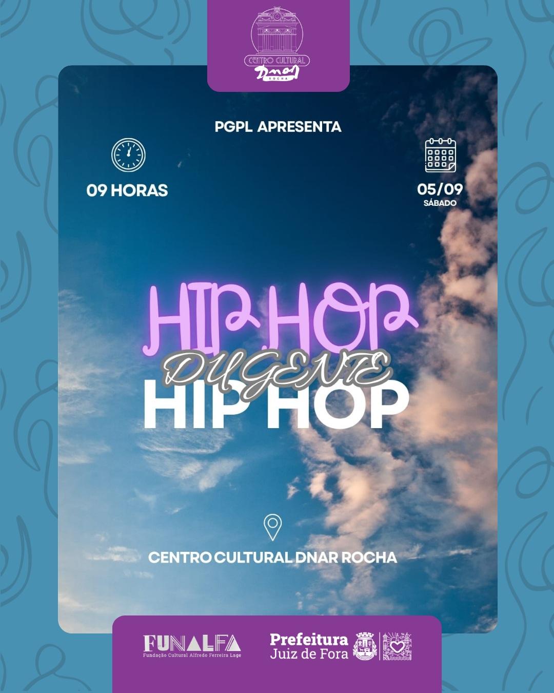 Programa Gente em Primeiro Lugar promove evento Hip-Hop Du Gente em Juiz de Fora