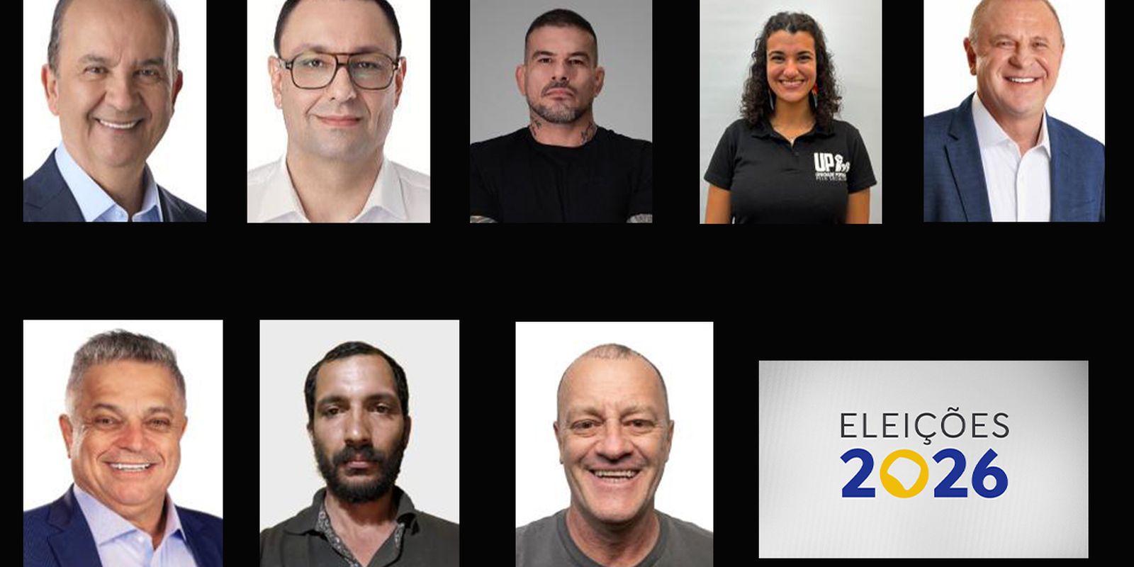 Conheça os oito nomes na disputa pelas eleições em Santa Catarina
