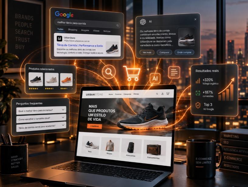 SEO para e-commerce mudou: especialista aponta o que realmente importa para crescer no Google e nas IAs