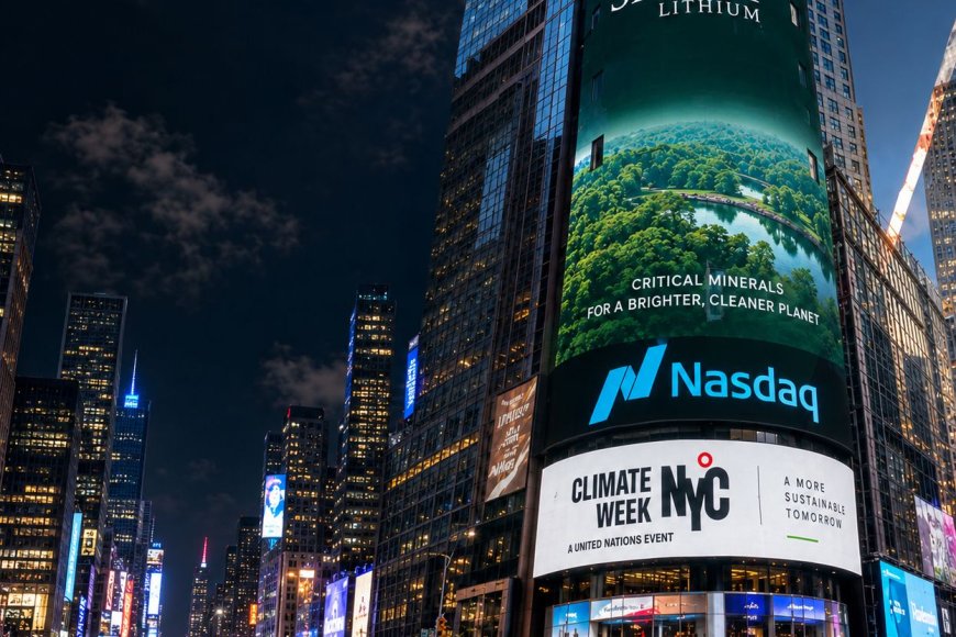 Sigma Lithium é escolhida pela Nasdaq para tocar o sino em Nova York