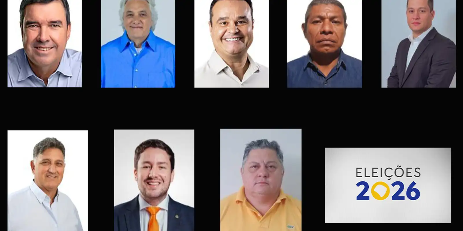 Eleições 2026: veja quem são os candidatos a governador de Mato Grosso do Sul