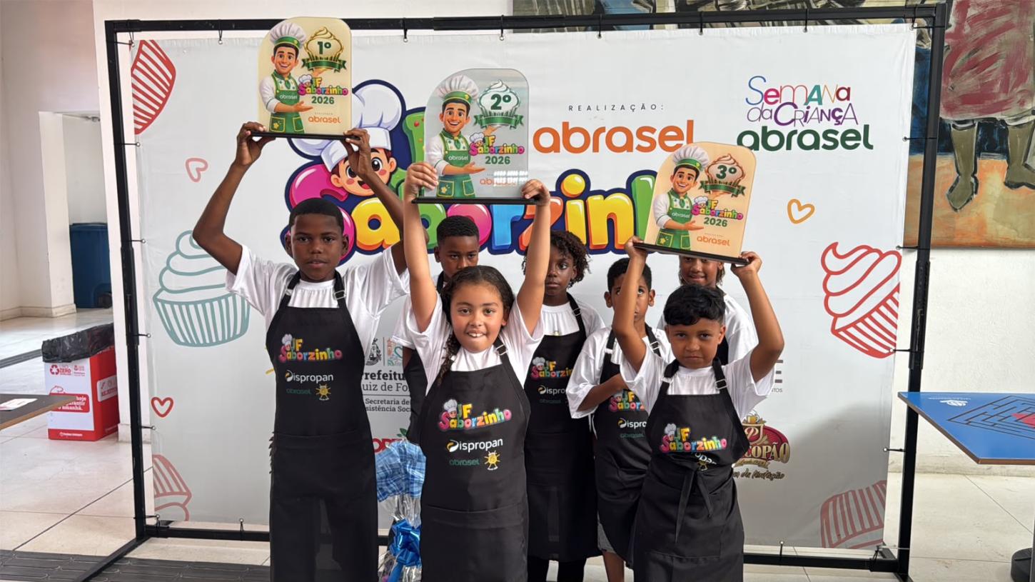 Menino de 10 anos vence concurso de confeitaria infantil em Juiz de Fora