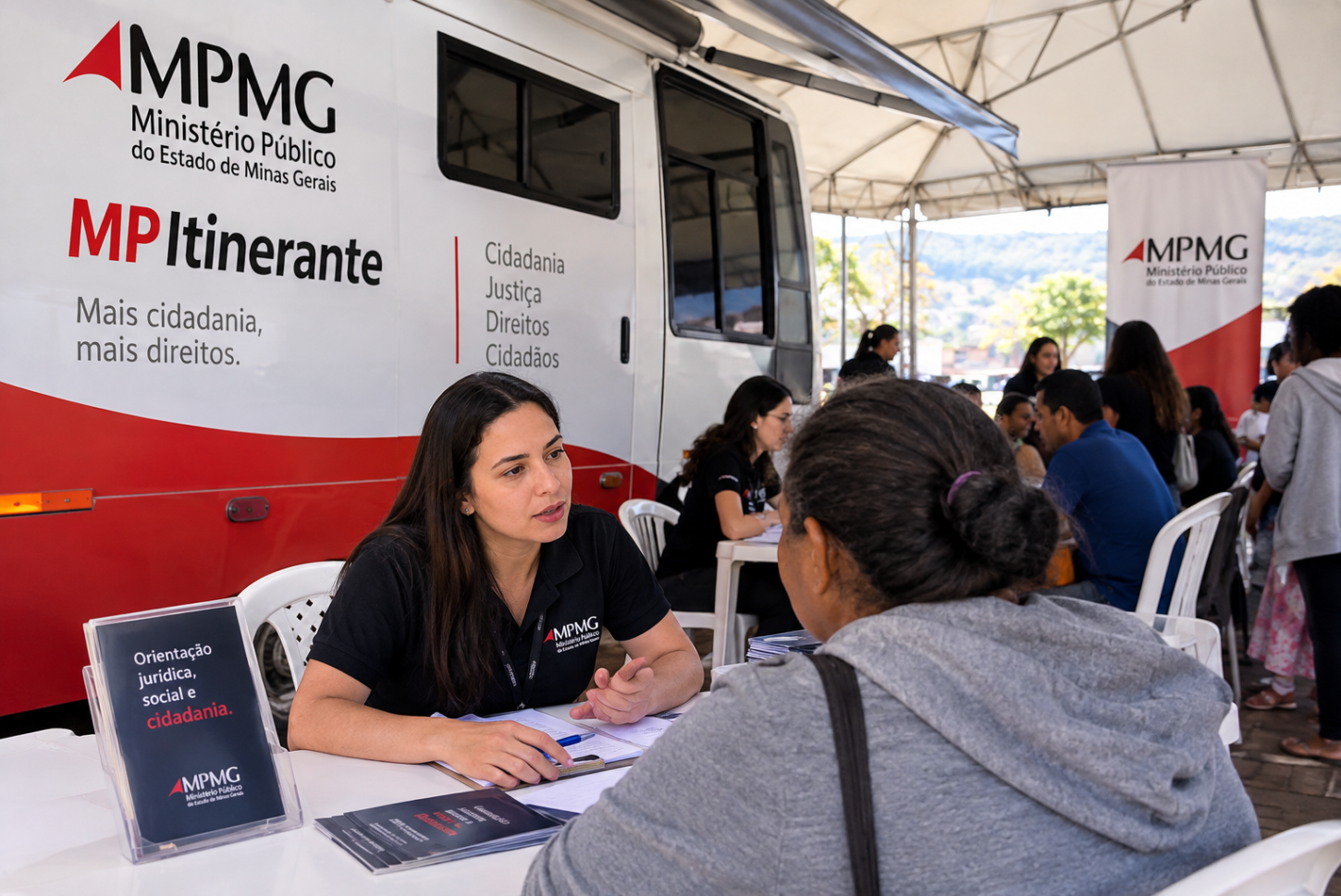 MP Itinerante Oferta Atendimentos Gratuitos e Serviços de Cidadania em Municípios de Minas Gerais