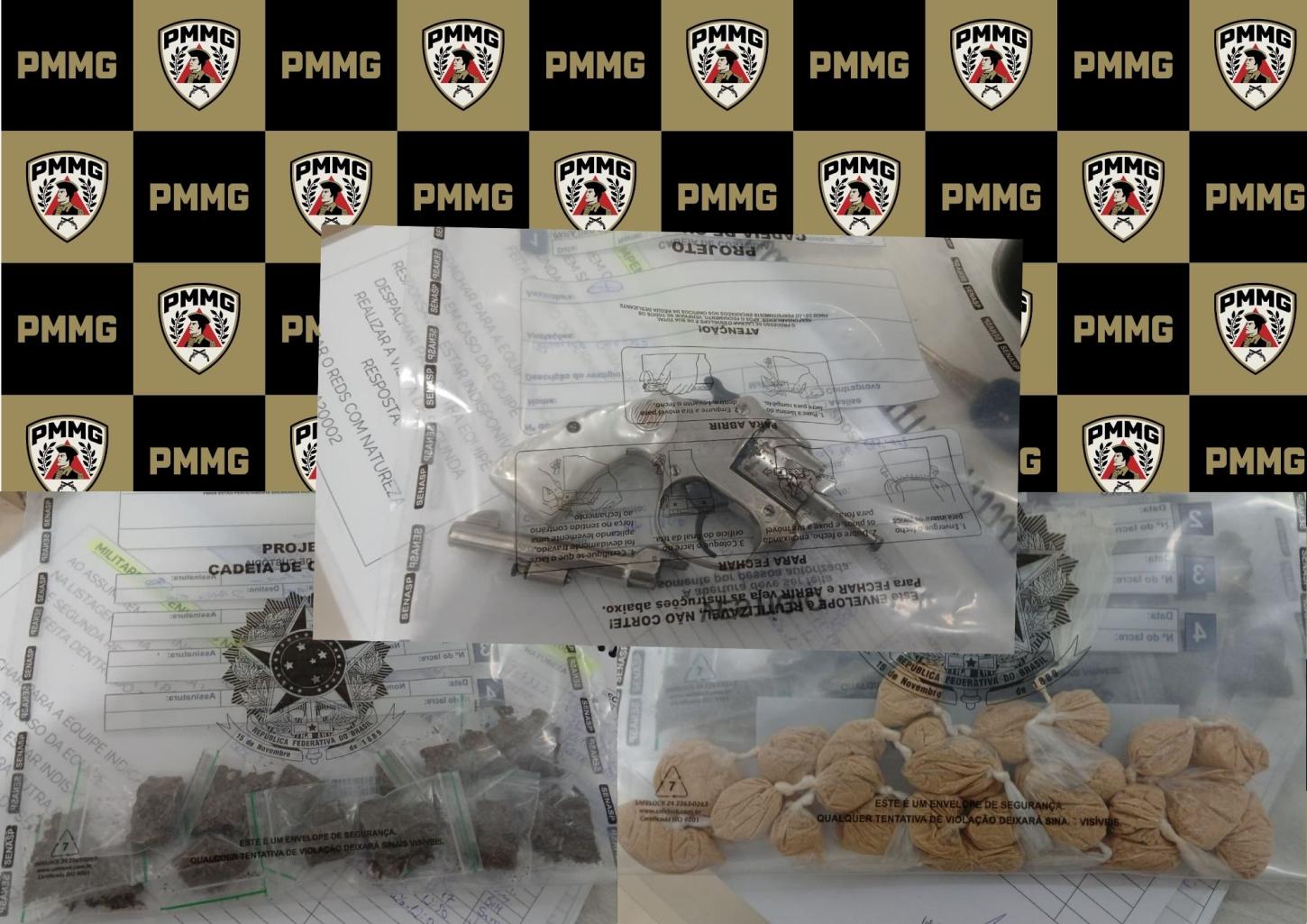 Operações da PM resultam em prisões por tentativa de homicídio e tráfico de drogas na região
