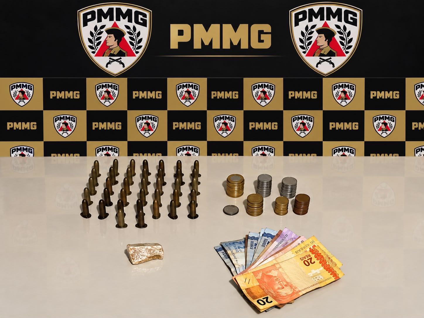 Operações da PM terminam em prisões por tráfico, feminicídio e porte de arma na zona da mata