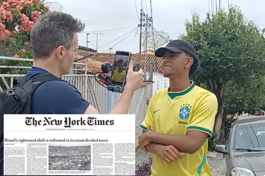 Polarização em Nanuque ganha destaque internacional no The New York Times