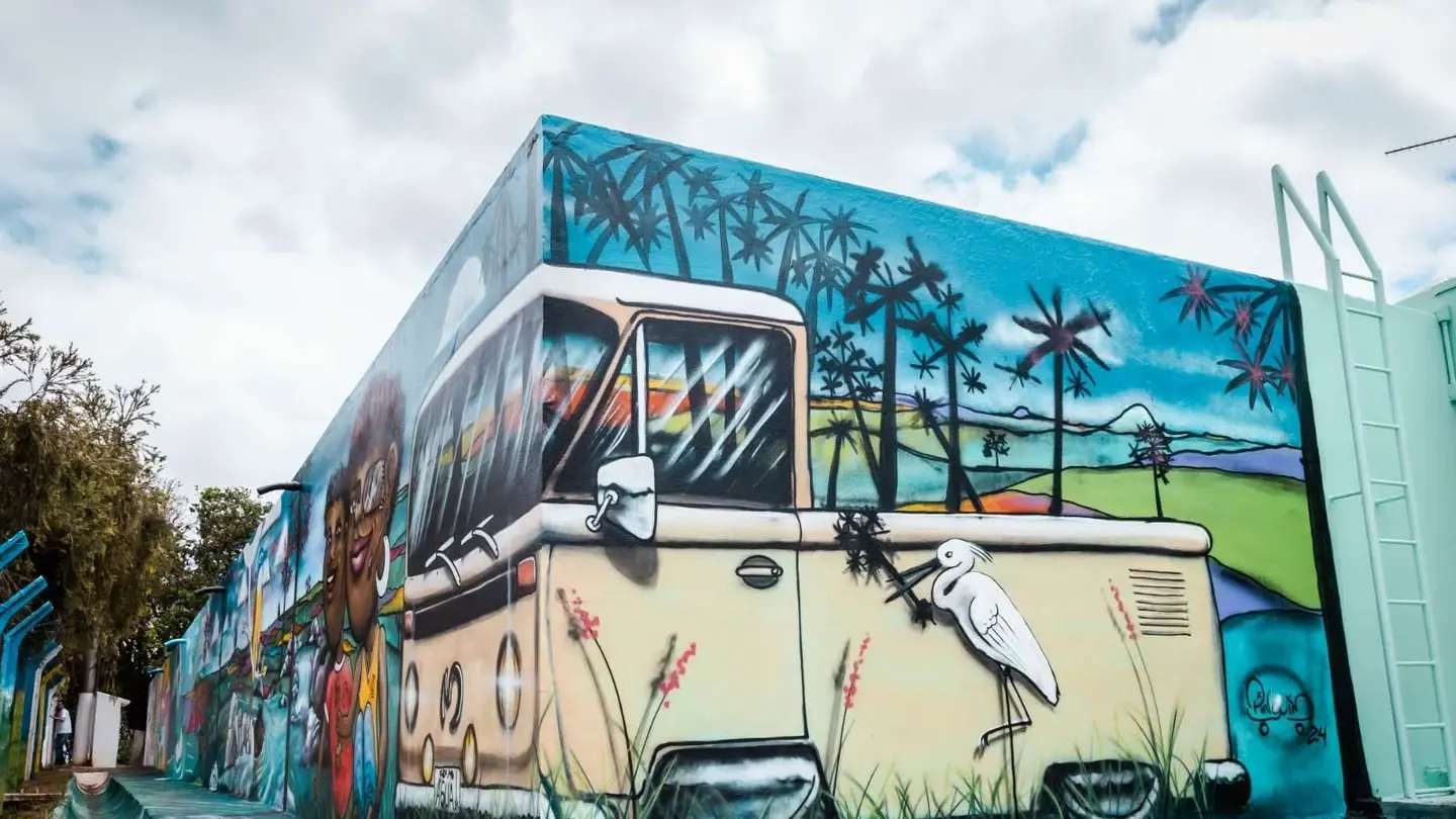 Varginha ganha galeria a céu aberto com o projeto Arte nas Águas