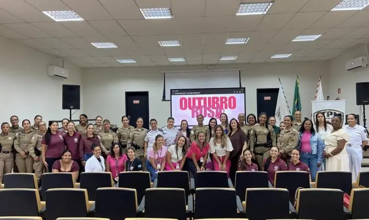 21º BPM promove palestra sobre Outubro Rosa em Ubá