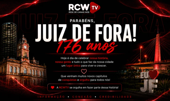 Aniversário de Juiz de Fora movimenta a cidade com programação cultural, homenagens e grandes eventos pelos 176 anos