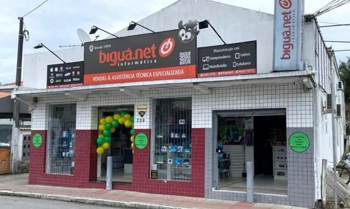 Após 27 anos, loja de informática em Biguaçu anuncia fechamento e liquidação de estoque