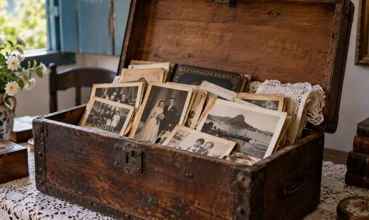 Baús de fotografias e a memória familiar: história, lembranças e curiosidades