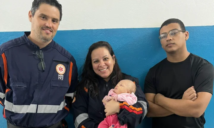  Bebê de um mês é salva após engasgo com leite em Mutum