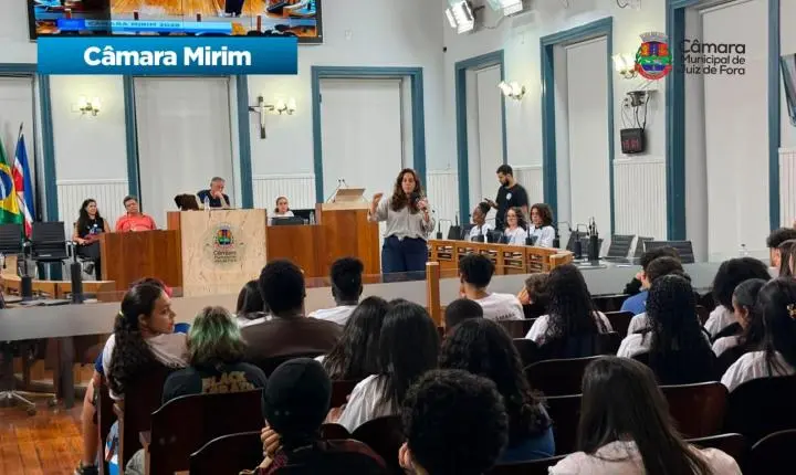 Câmara Mirim de Juiz de Fora elege Mesa Diretora de 2026