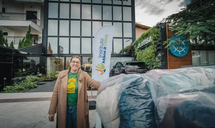 Campanha do agasalho de construtora catarinense mobiliza colaboradores e arrecada quase 27 mil itens