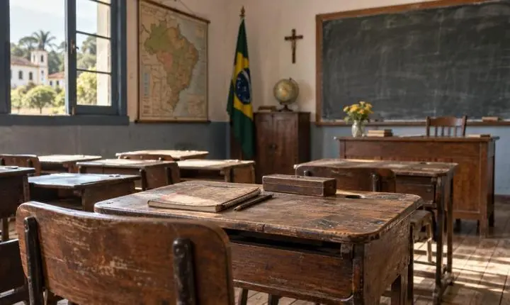 Carteiras escolares feitas para durar décadas