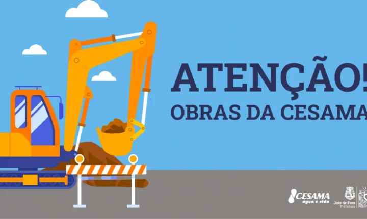 Cesama realiza reparo emergencial em vazamento no bairro São Pedro nesta quinta-feira