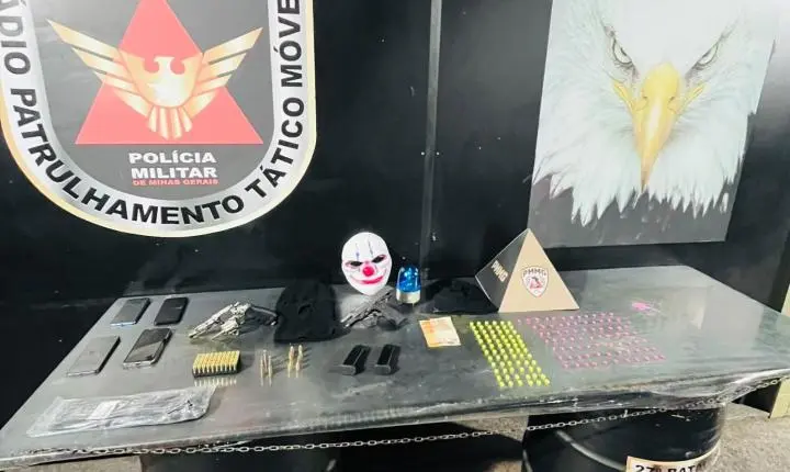 Cinco são presos após tentativa de roubo a residência em Juiz de Fora