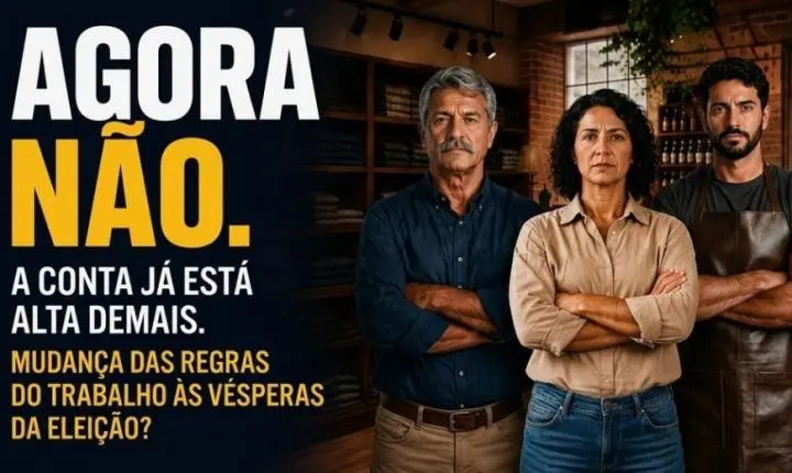CNC pede adiamento da PEC do fim da escala 6x1 até o encerramento das eleições