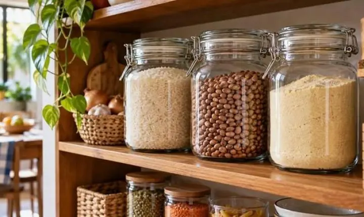 Como armazenar alimentos secos corretamente: passo a passo seguro e prático