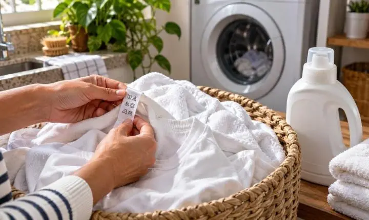  Como cuidar de roupas brancas com segurança: passo a passo seguro e prático
