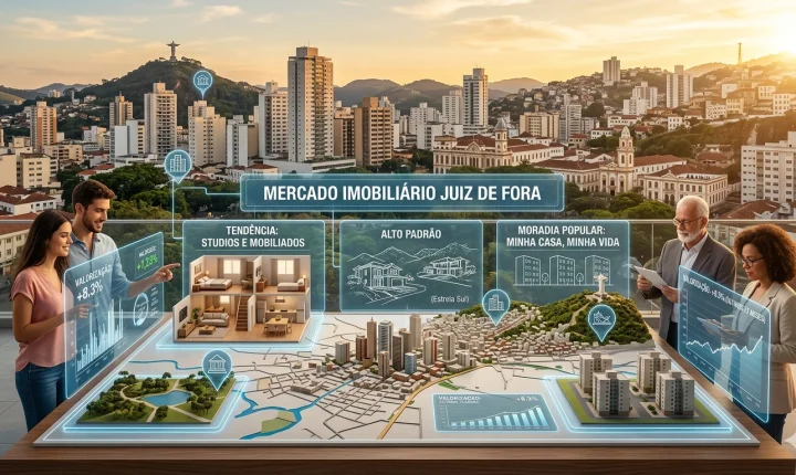 Como está o mercado imobiliário em Juiz de Fora em 2026? Vale a pena investir?
