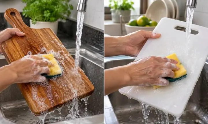 Como higienizar tábuas de cozinha: passo a passo seguro e prático