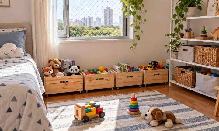 Como organizar brinquedos das crianças: passo a passo seguro e prático