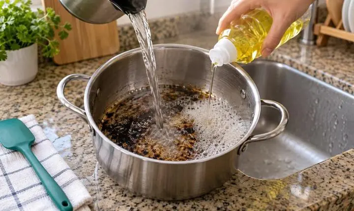 Como recuperar panela com fundo queimado: passo a passo seguro e prático