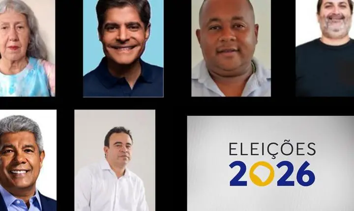 Conheça os seis candidatos que disputam o governo da Bahia nestas eleições