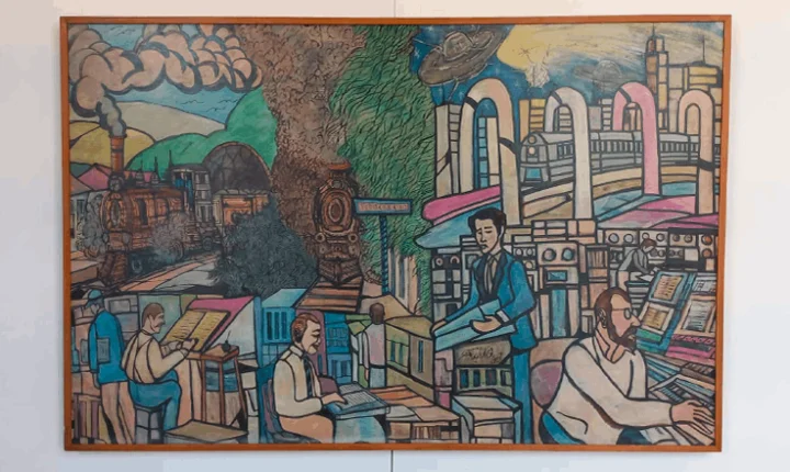 Exposição Acervos Ocultos resgata obras históricas da ferrovia em Juiz de Fora