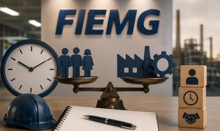 FIEMG apoia PEC que permite pagamento por hora e critica redução da jornada sem compensação salarial