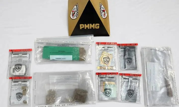 Foragido é preso e tráfico de drogas é desarticulado pela PM em Barbacena