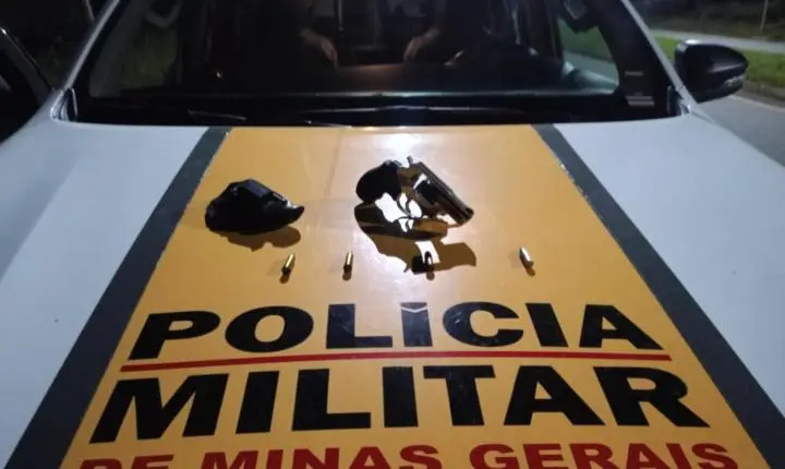 Homem é preso com arma irregular durante operação da PMRv em São João del-Rei