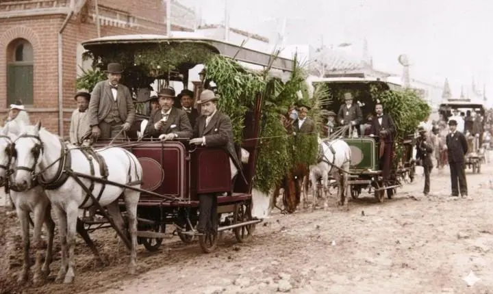 Inauguração dos Bondes