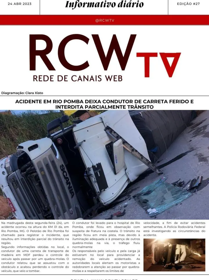 Informativo Diário RCWTV 24/04/2023