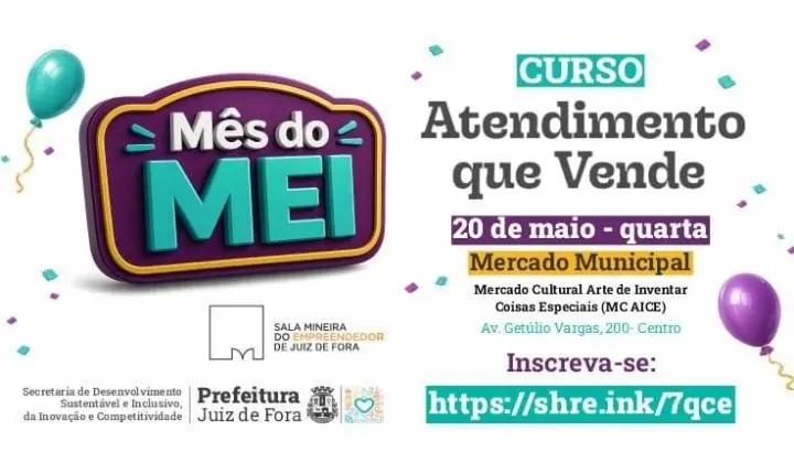 Inscrições abertas para o curso gratuito 