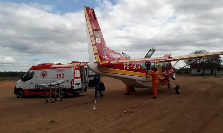 Integração entre Serviço Aéreo de Saúde e Samu salva recém-nascido no Norte de Minas