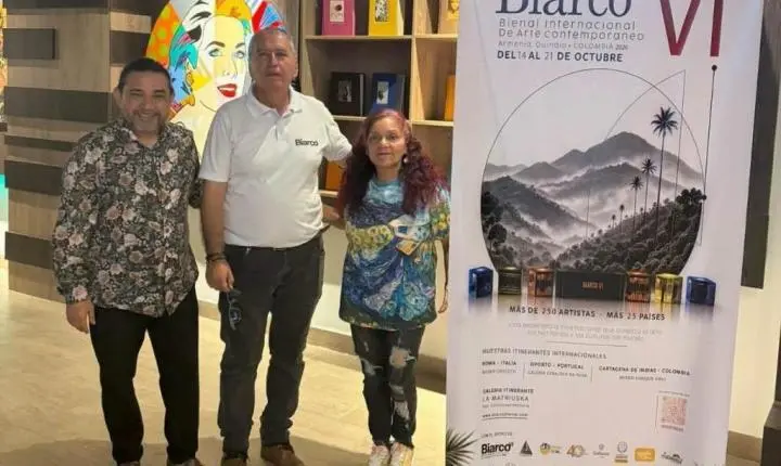 JAIME VALLARDO CHÁVEZ: VENCEDOR INTERNACIONAL NA VI BIENAL BIARCO (COLÔMBIA) E SELECIONADO PARA O SALÃO DE OUTONO DE PARIS