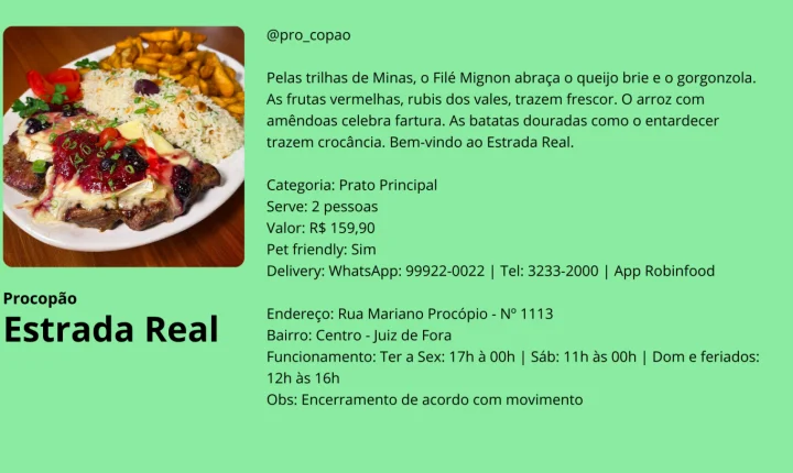 JF Sabor Ouro de Minas reúne 51 receitas em 2025