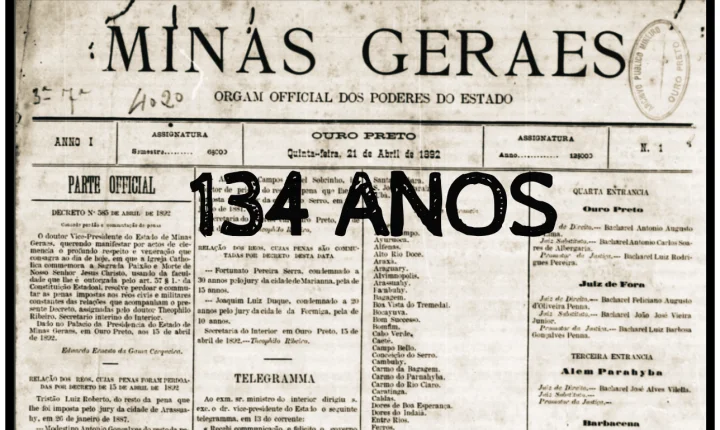 Jornal Minas Gerais celebra 134 anos como pilar da transparência e modernização digital